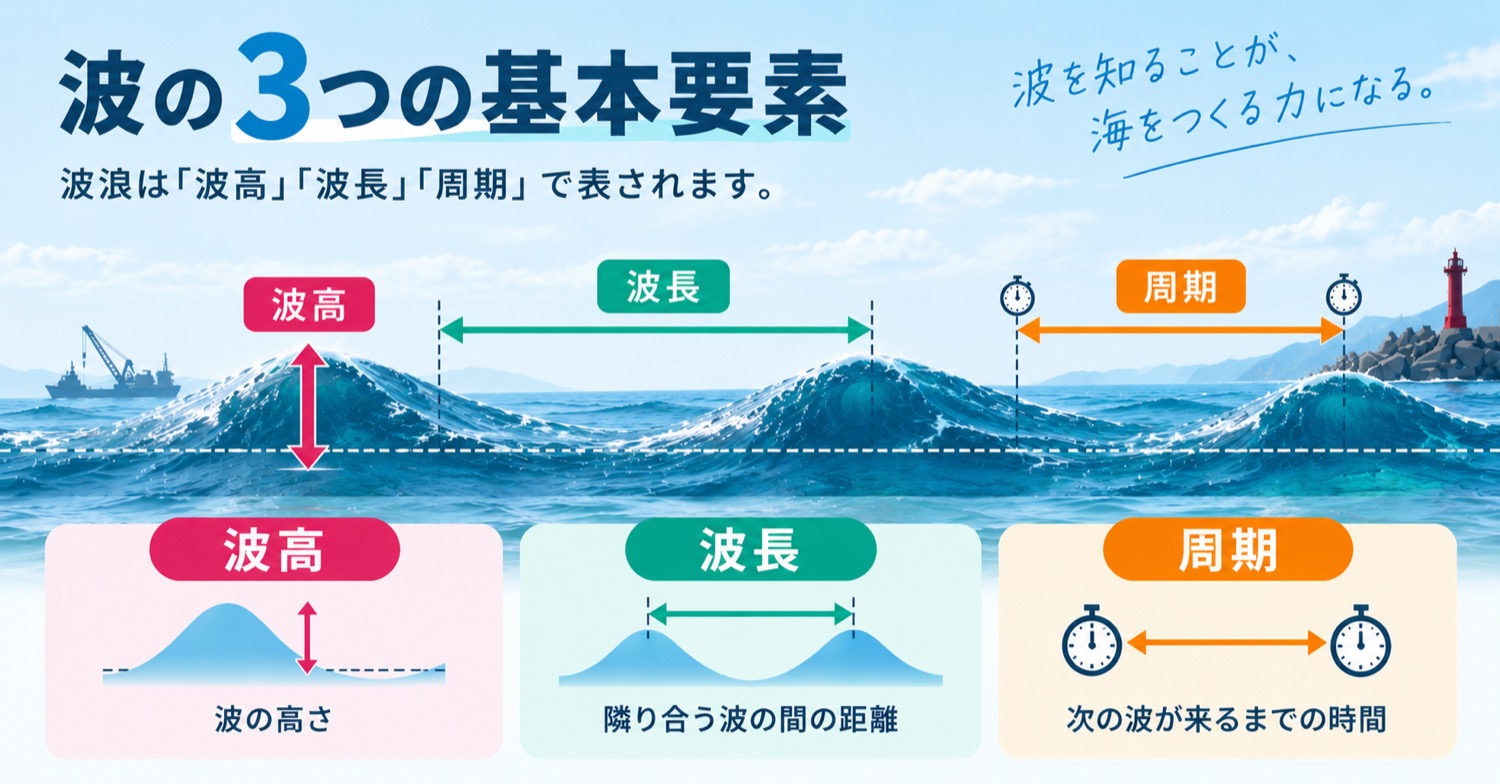 波の3つの基本要素